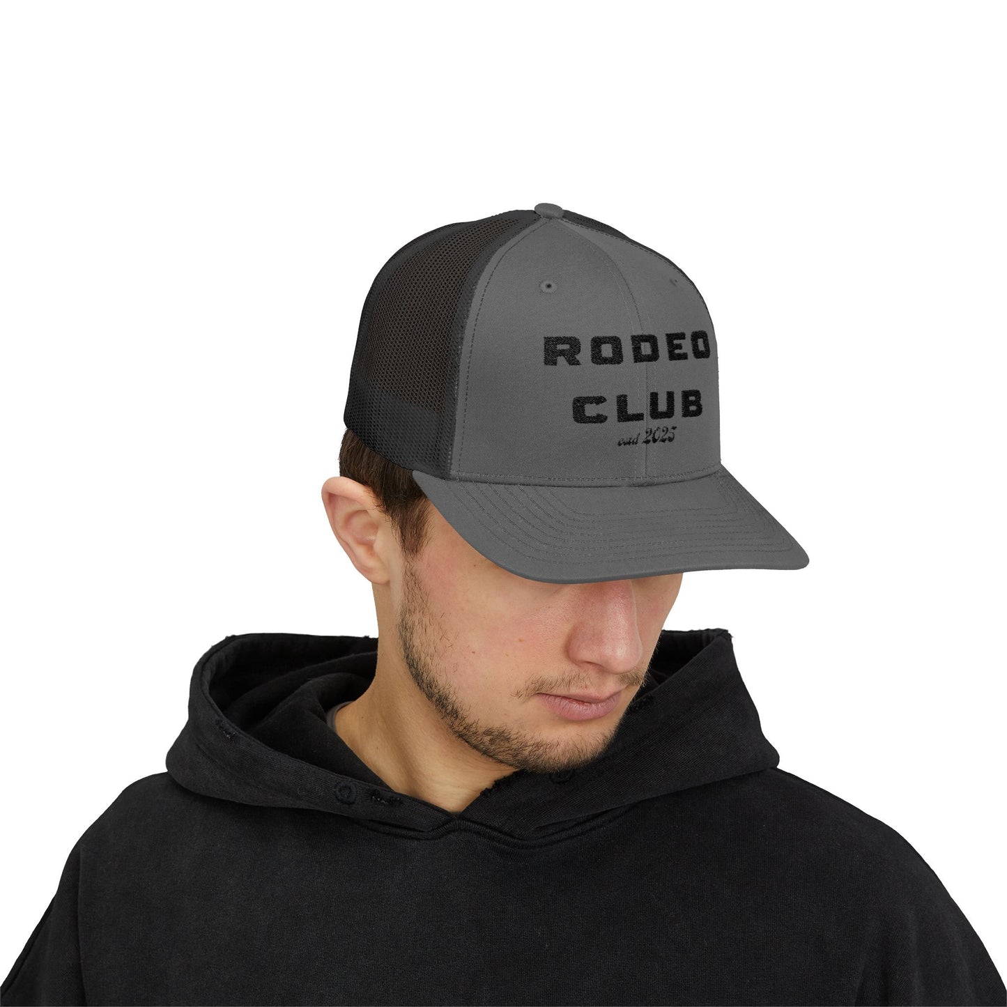 Rodeo Club Snapback Trucker Cap