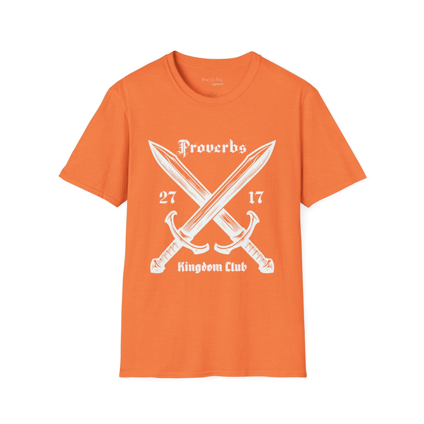 Kingdom Club Unisex Proverbs 27:17 T-Shirt