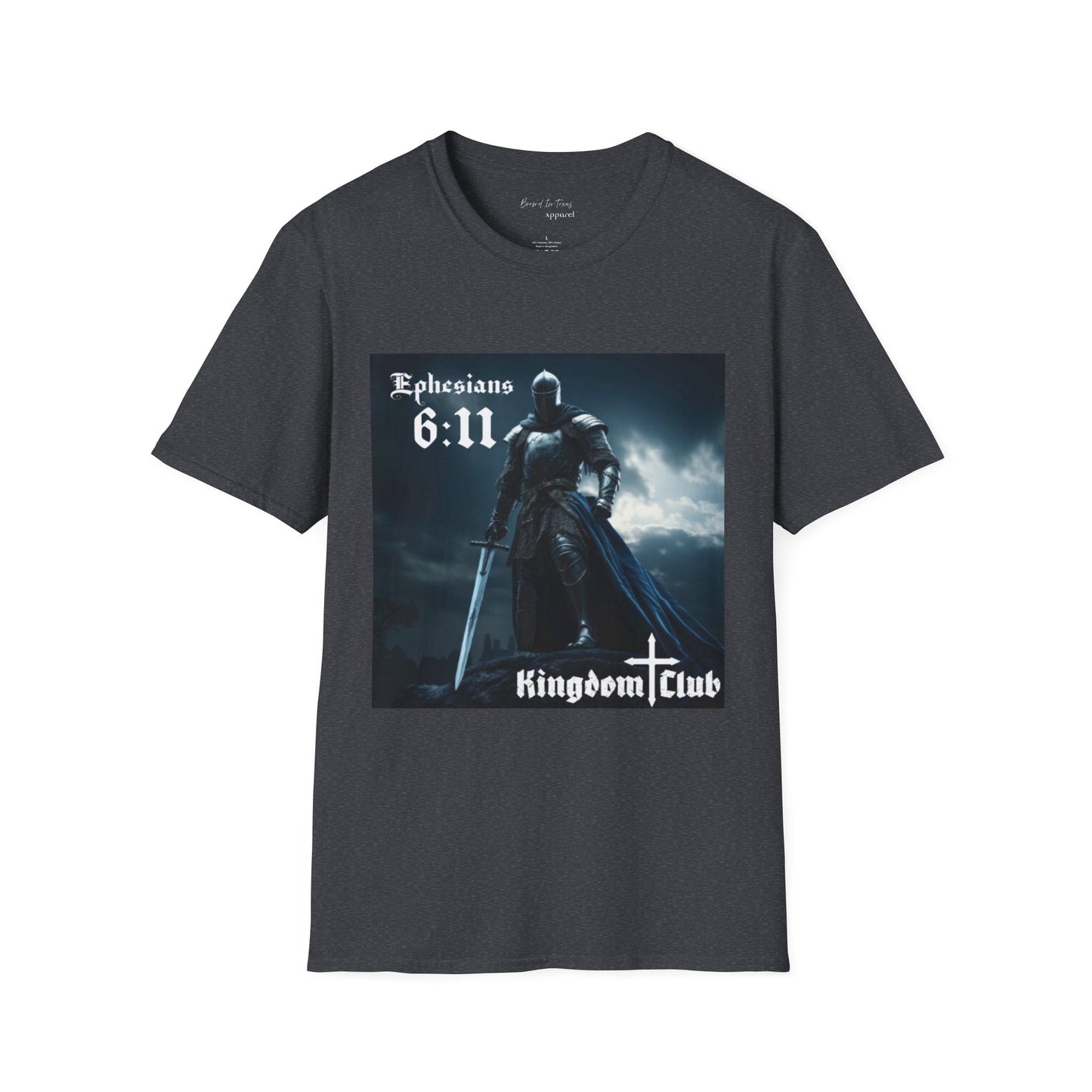 Ephesians 6:11 Knight Graphic Unisex Softstyle T-Shirt