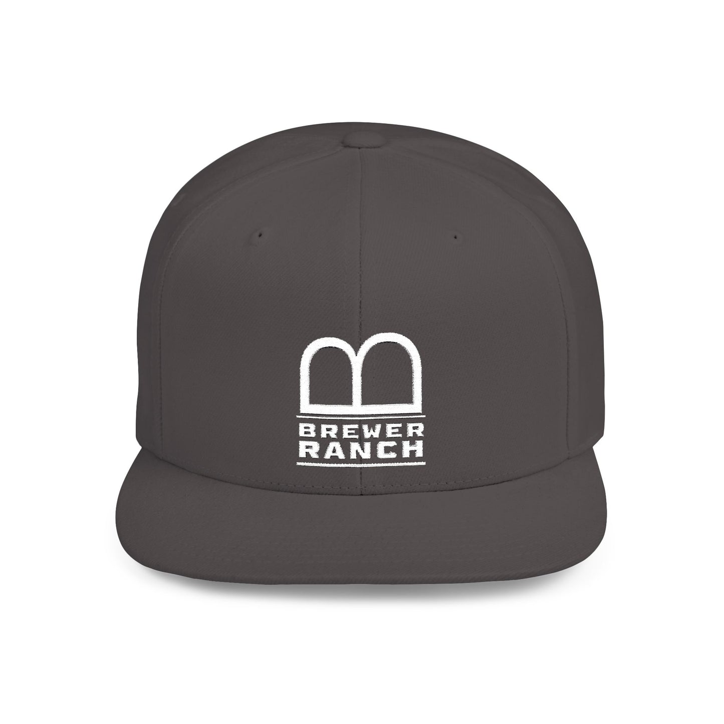 Brew'd In Texas Brewer Ranch Flat Bill Snapback Cap