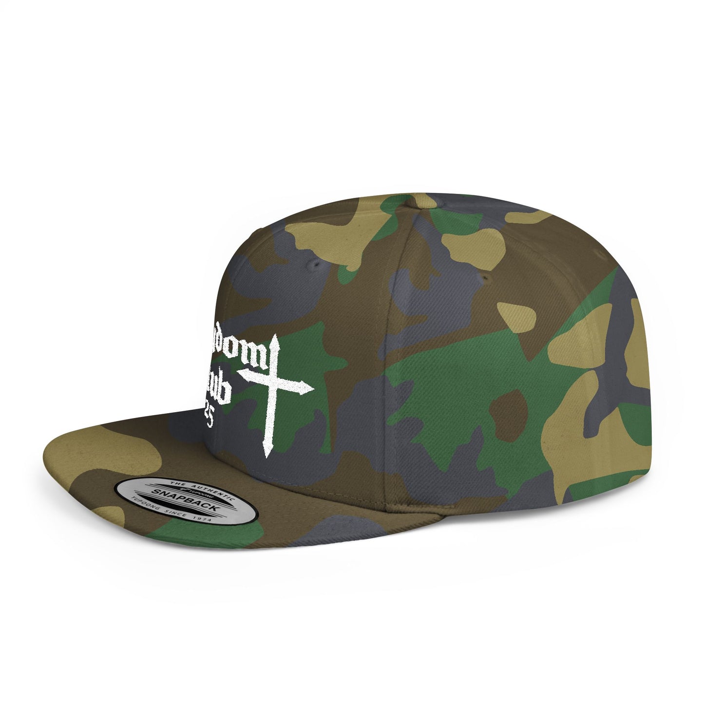 Kingdom Club Flat Bill Snapback Hat