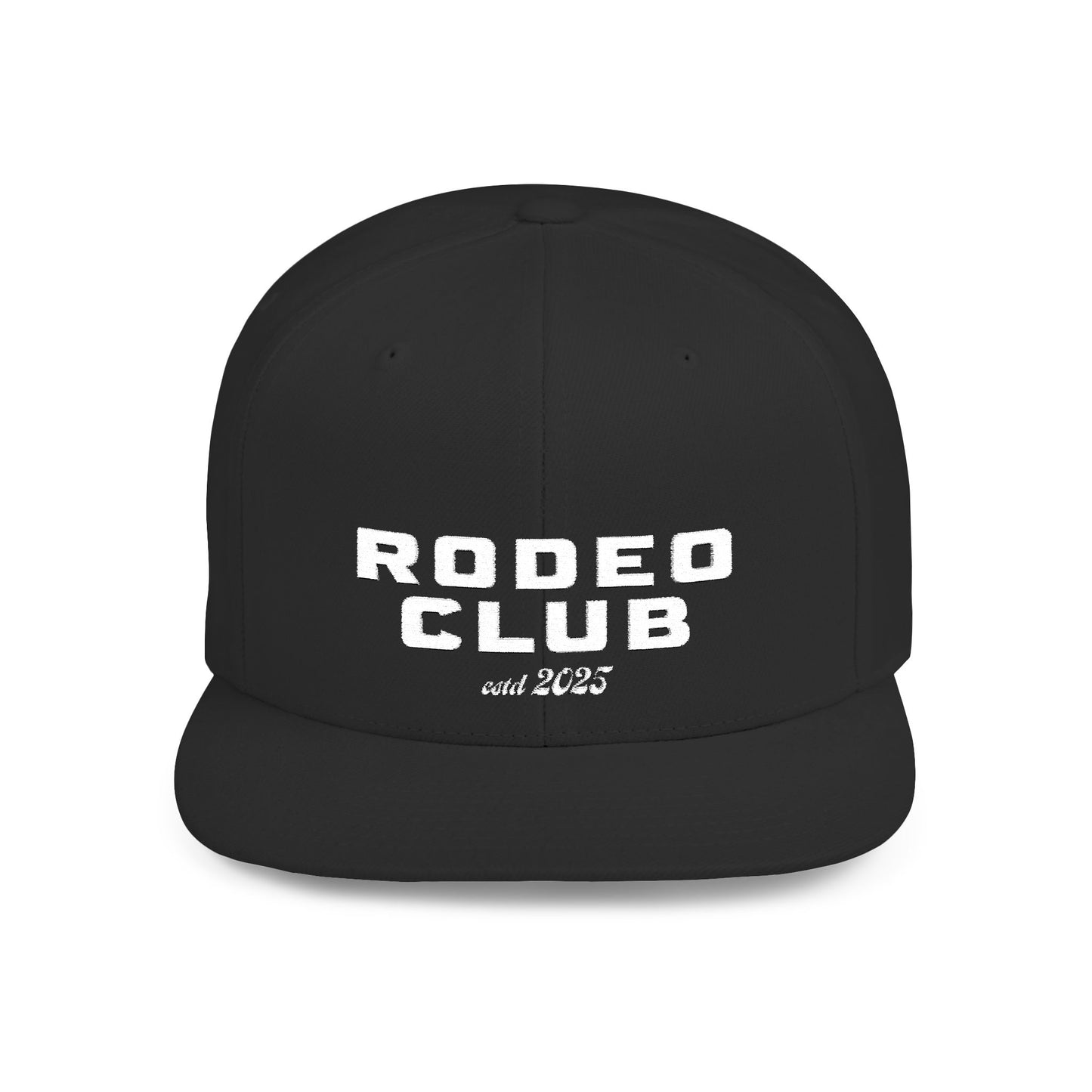Rodeo Club Flat Bill Snapback Hat
