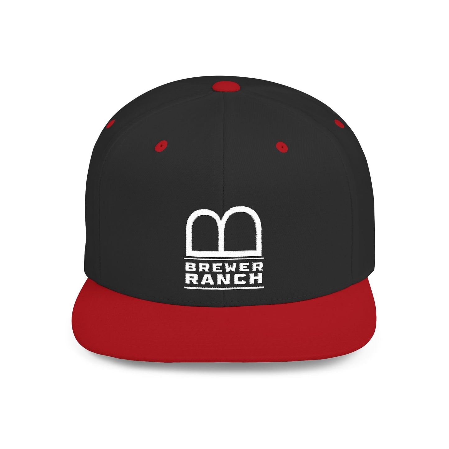 Brew'd In Texas Brewer Ranch Flat Bill Snapback Cap