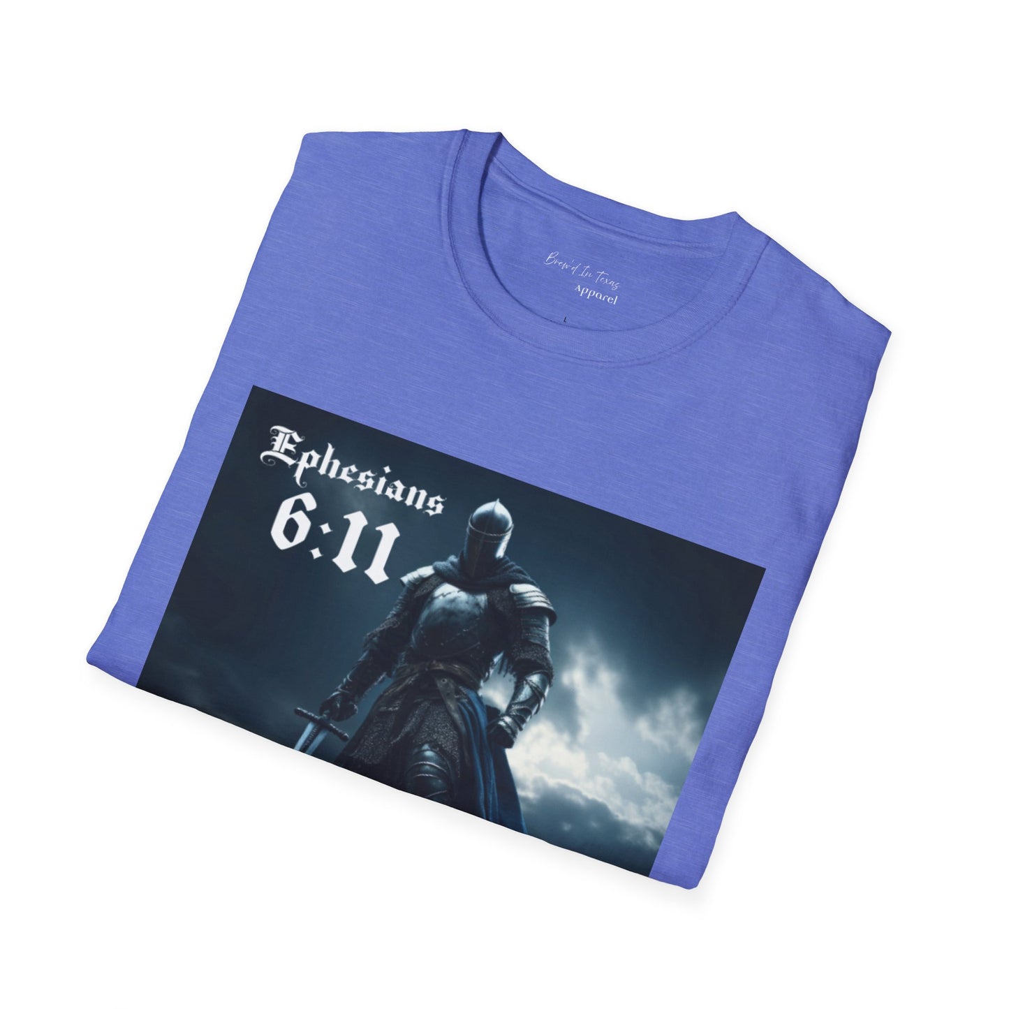 Ephesians 6:11 Knight Graphic Unisex Softstyle T-Shirt