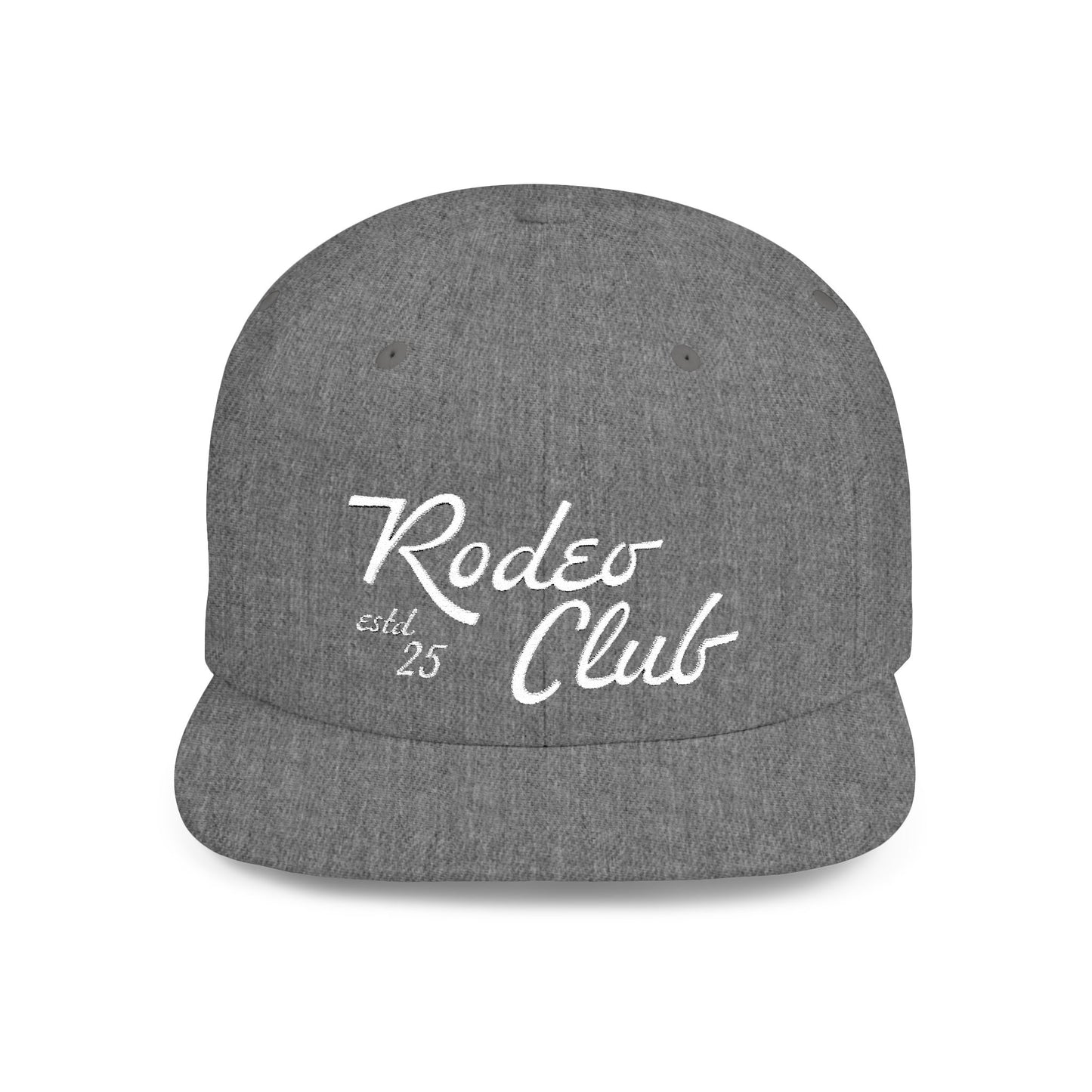 Rodeo Club Flat Bill Snapback Hat