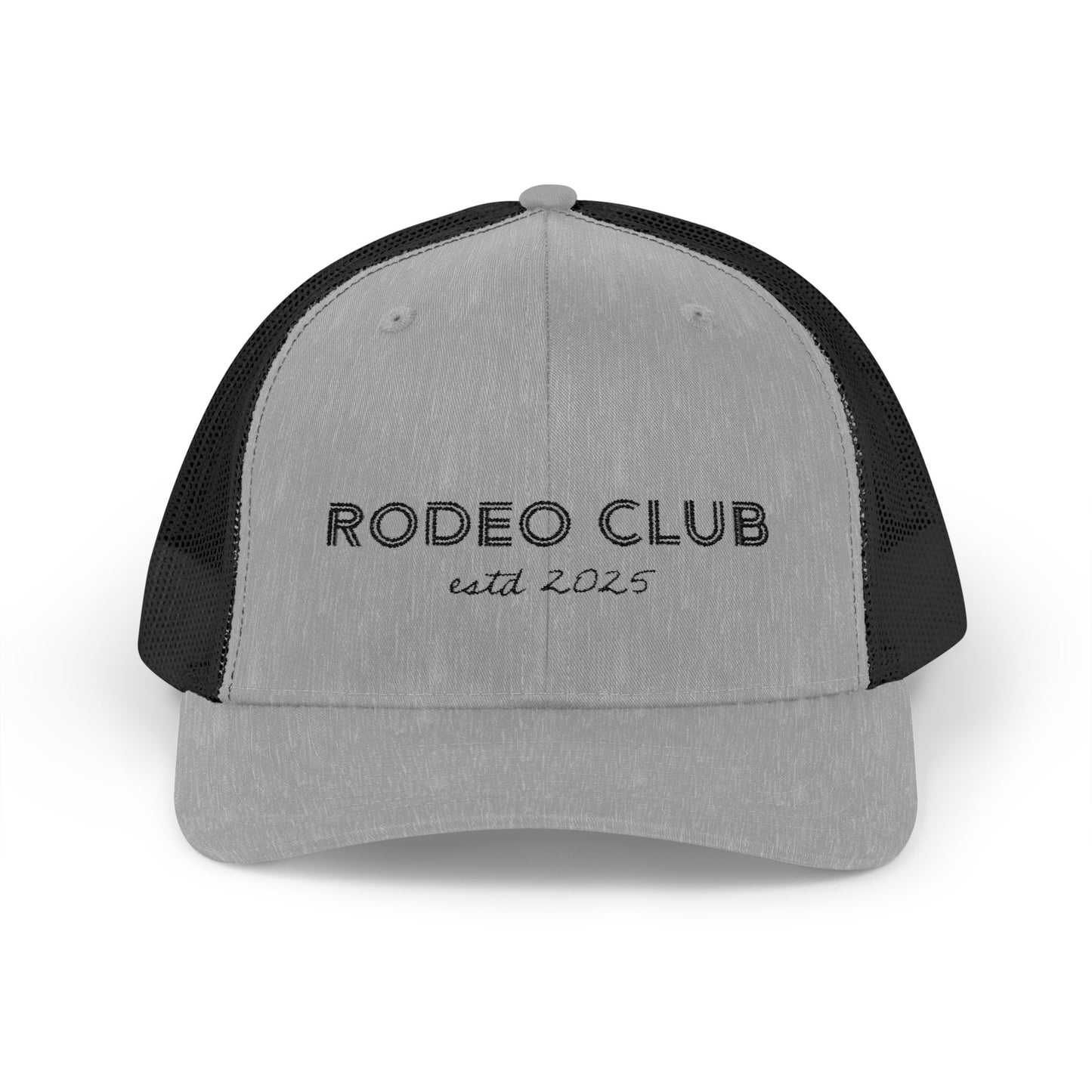Rodeo Club Snapback Trucker Cap