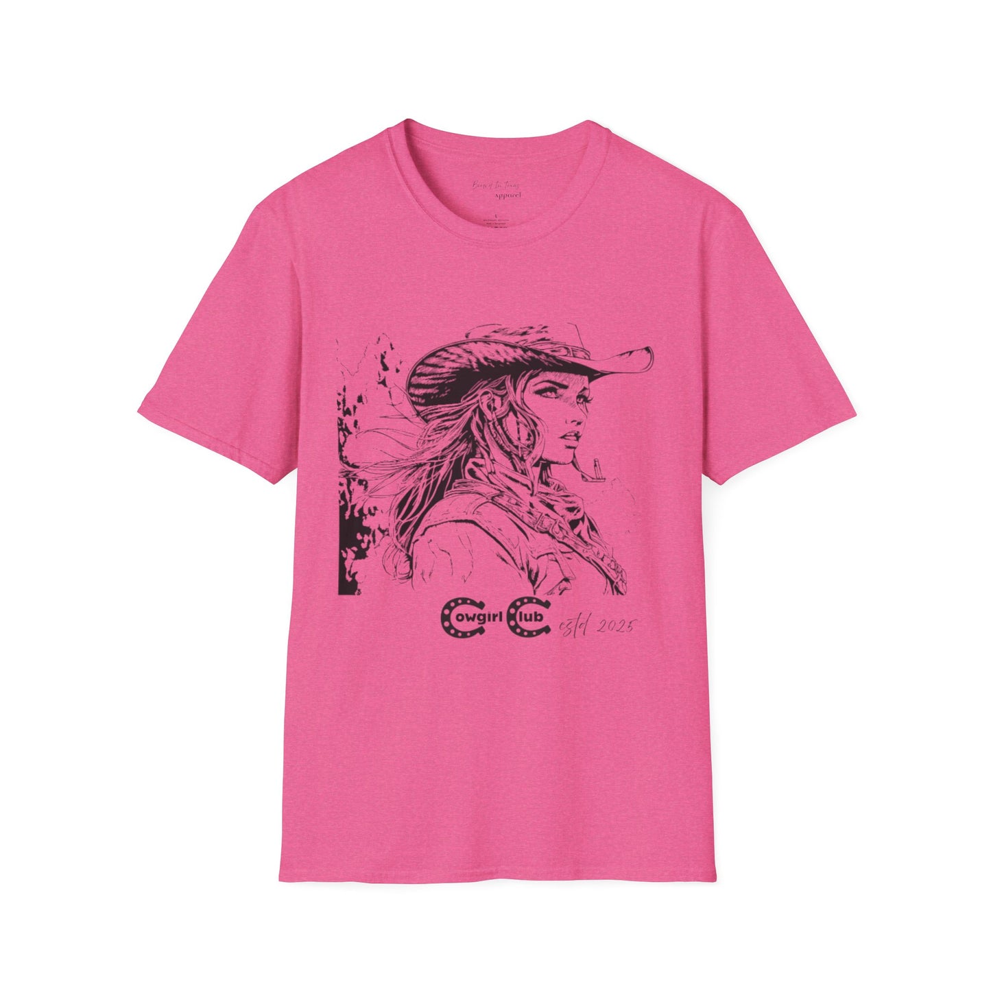 Cowgirl Club Unisex Softstyle T-Shirt