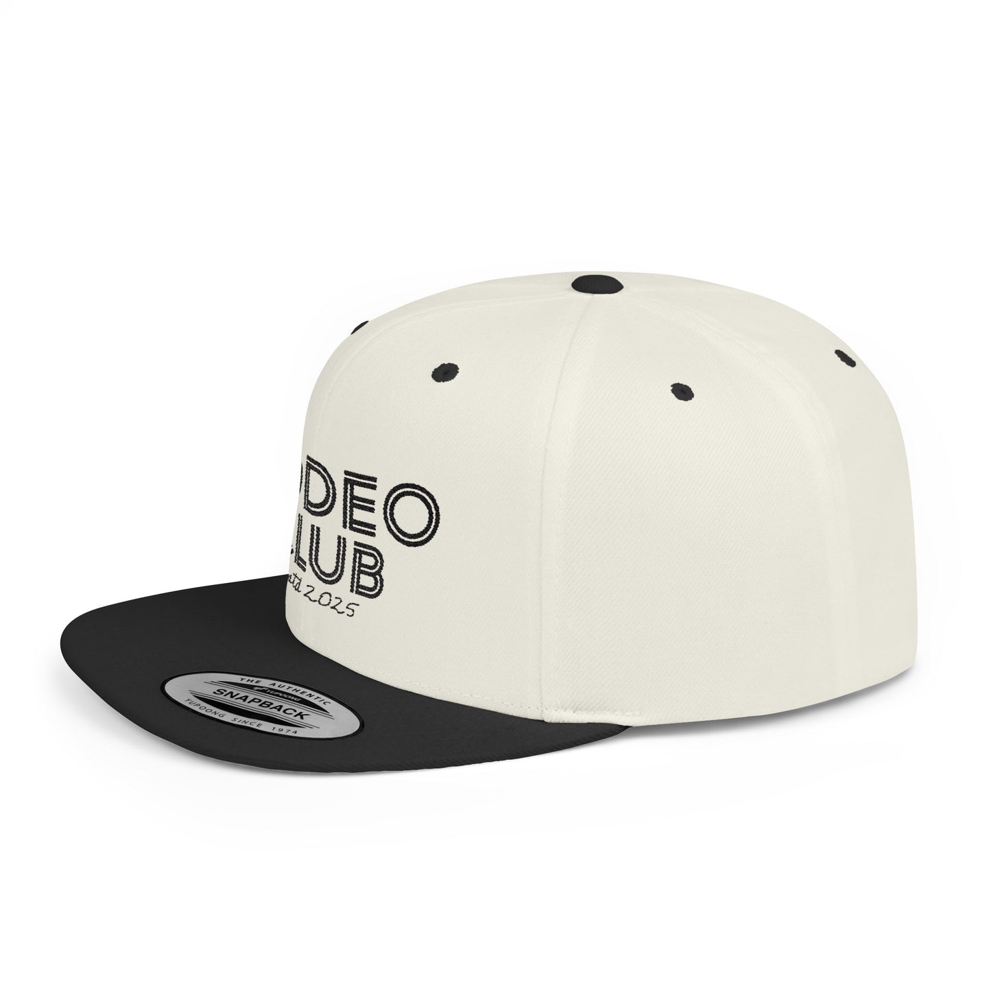 Rodeo Club Flat Bill Snapback Cap