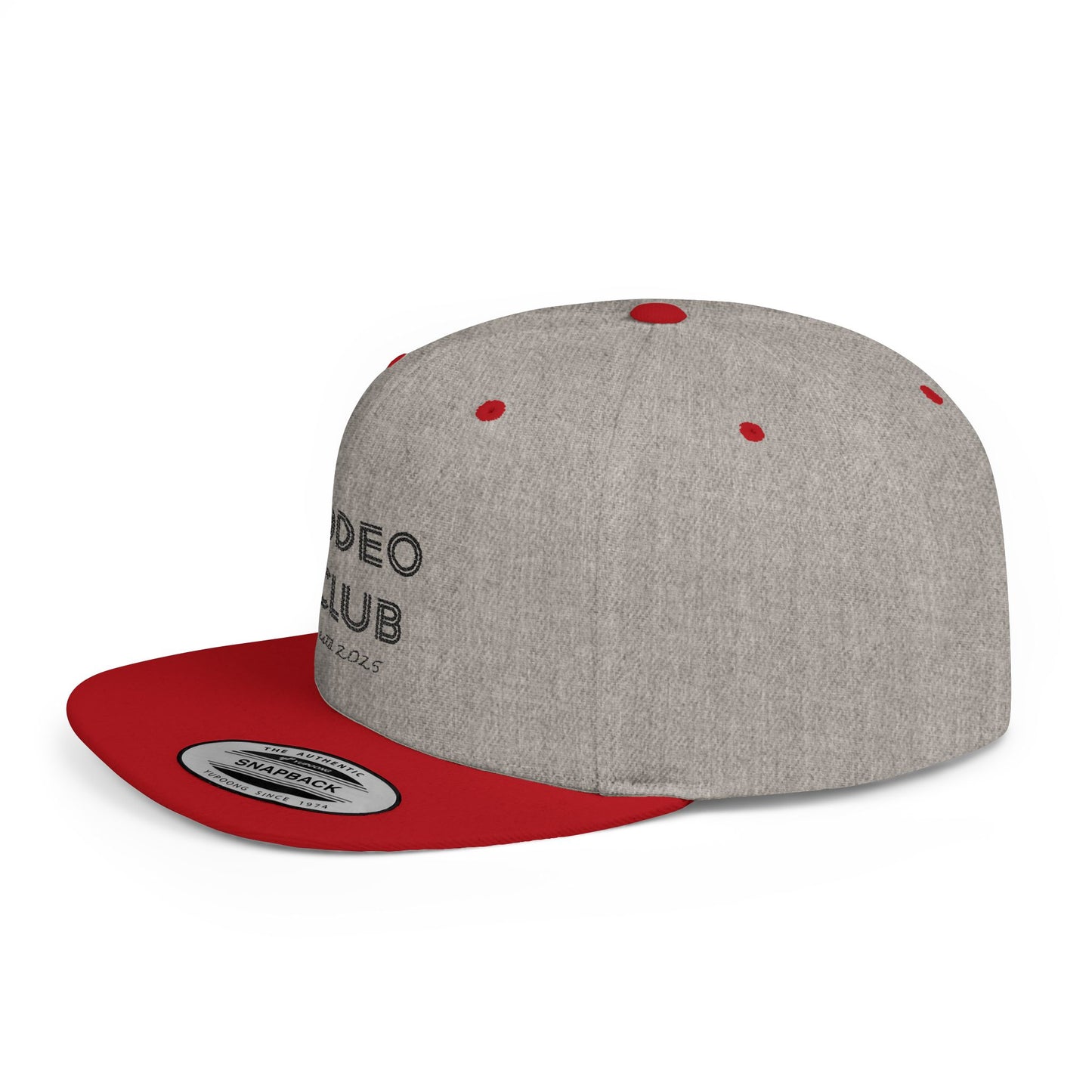 Rodeo Club Flat Bill Snapback Cap