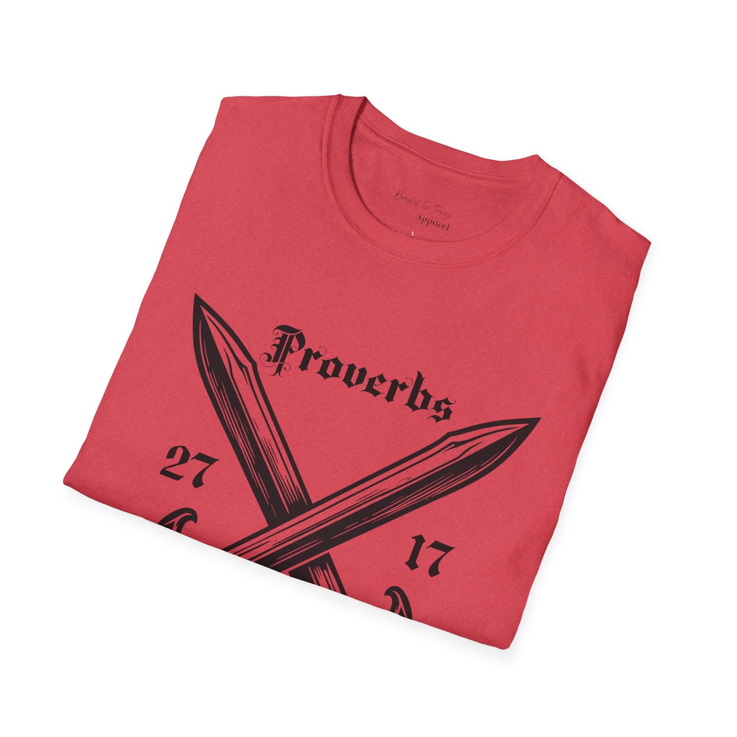 Kingdom Club Unisex Proverbs 27:17 T-Shirt