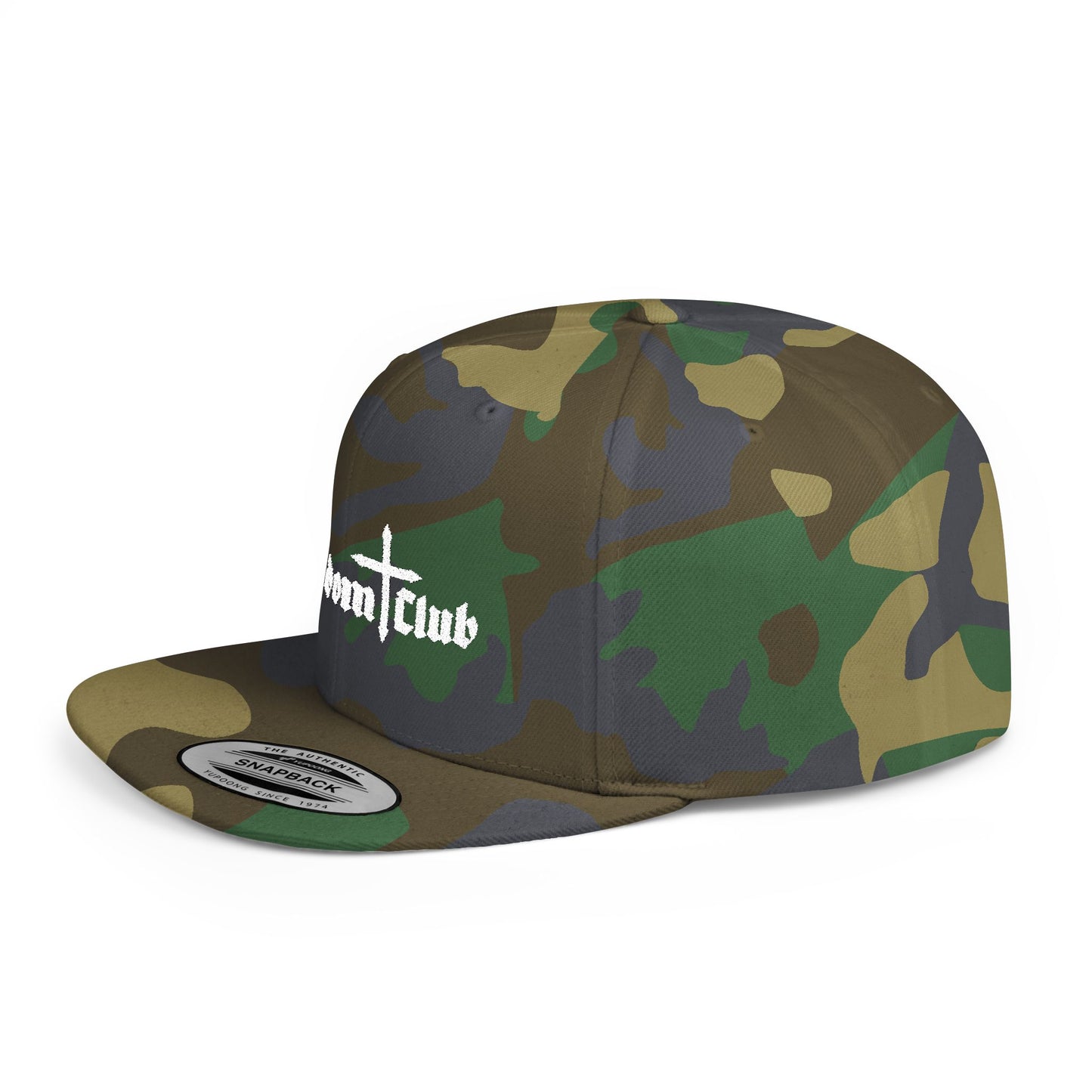Kingdom Club Flat Bill Snapback Hat
