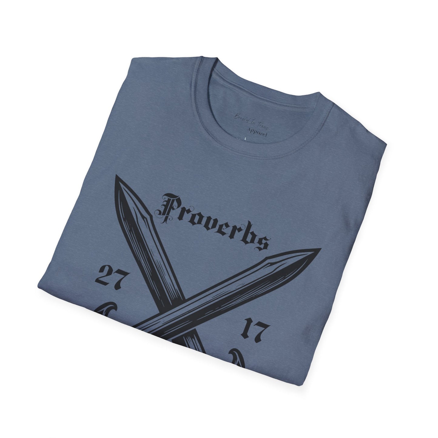 Kingdom Club Unisex Proverbs 27:17 T-Shirt