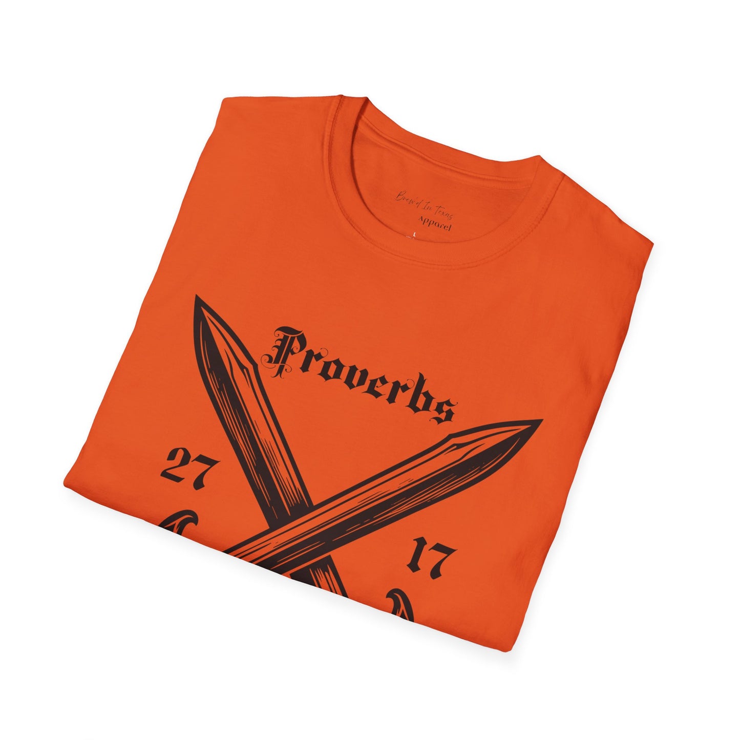 Kingdom Club Unisex Proverbs 27:17 T-Shirt