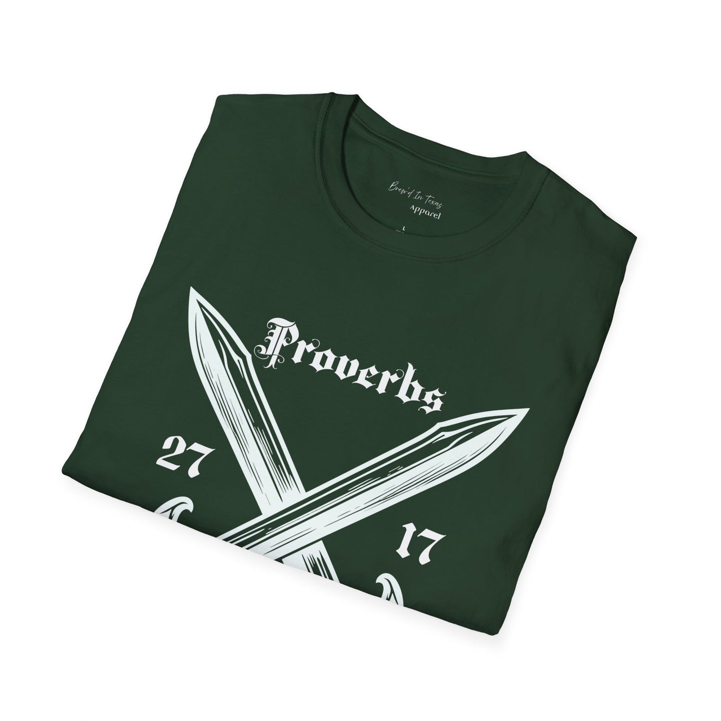Kingdom Club Unisex Proverbs 27:17 T-Shirt
