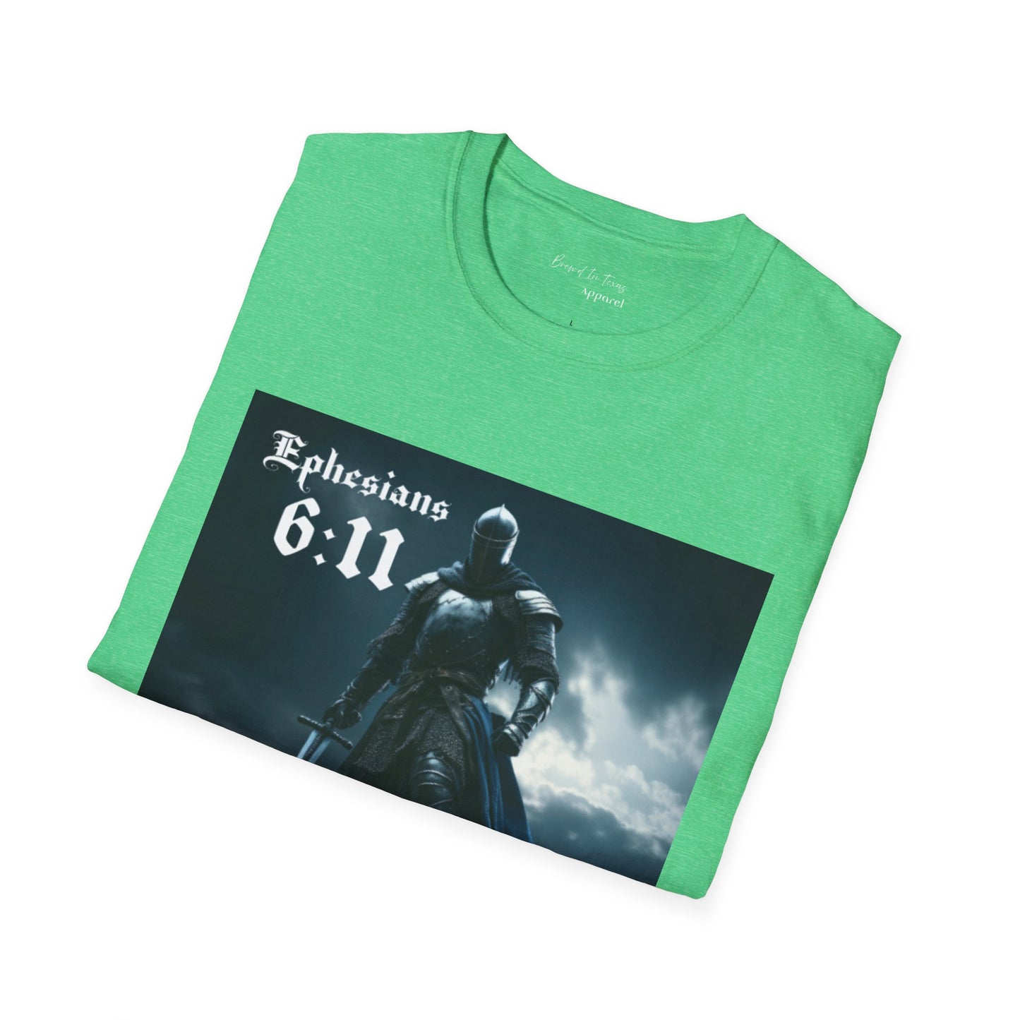 Ephesians 6:11 Knight Graphic Unisex Softstyle T-Shirt