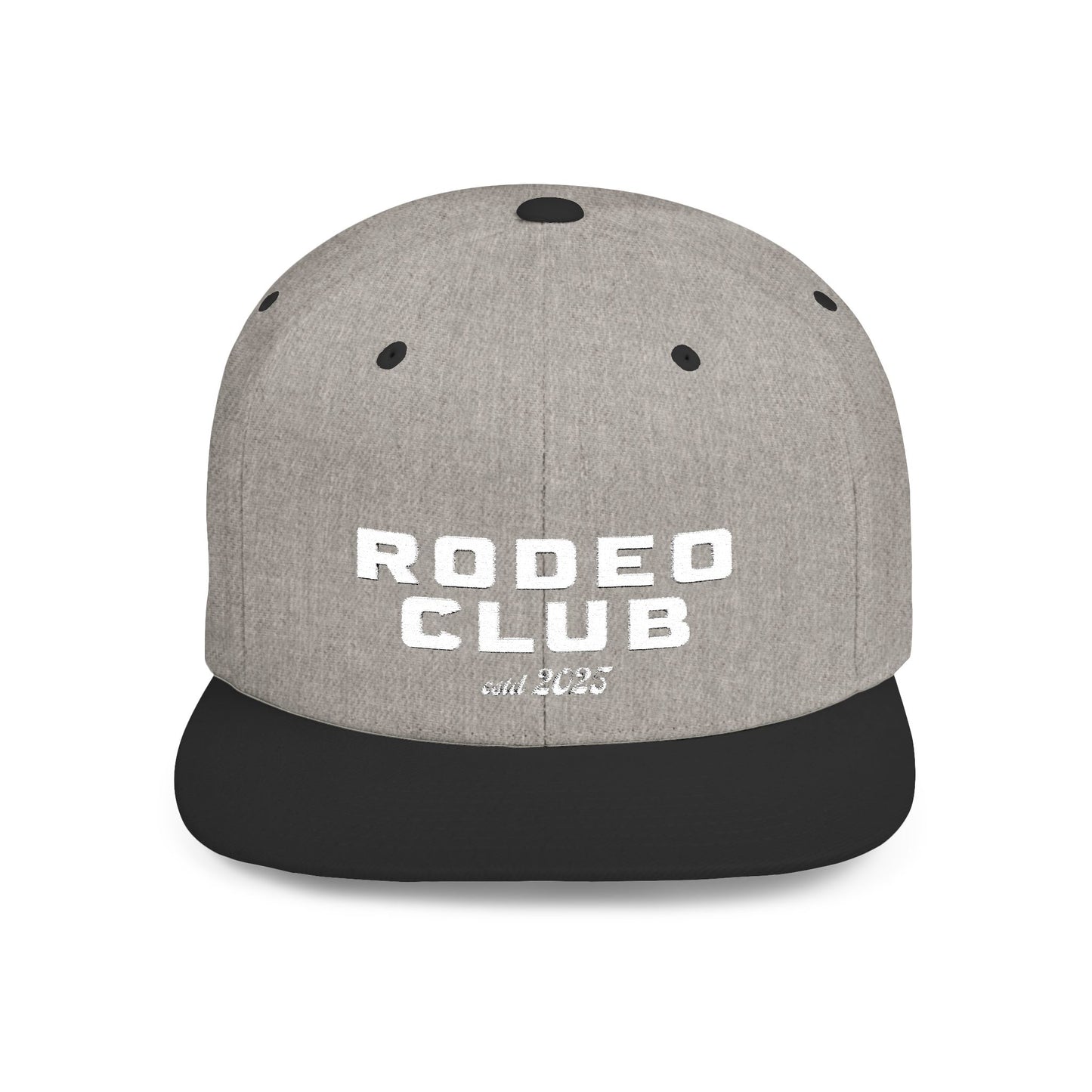 Rodeo Club Flat Bill Snapback Hat