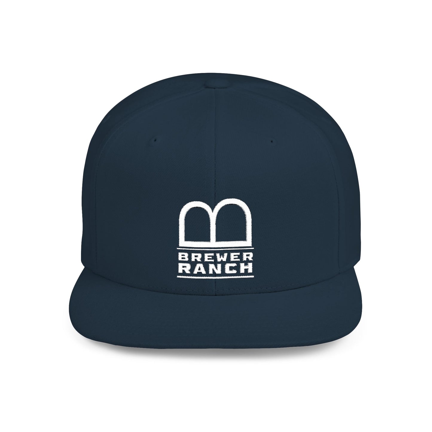 Brew'd In Texas Brewer Ranch Flat Bill Snapback Cap