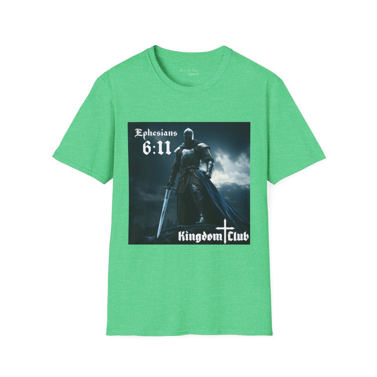 Ephesians 6:11 Knight Graphic Unisex Softstyle T-Shirt