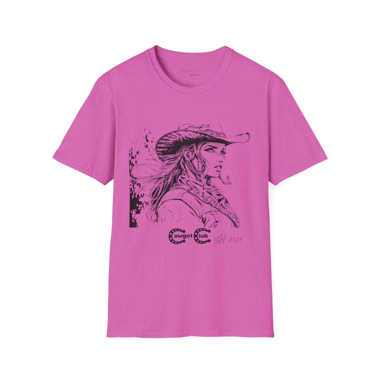 Cowgirl Club Unisex Softstyle T-Shirt