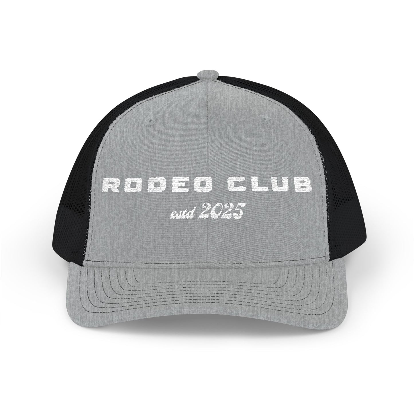 Rodeo Club Snapback Trucker Cap