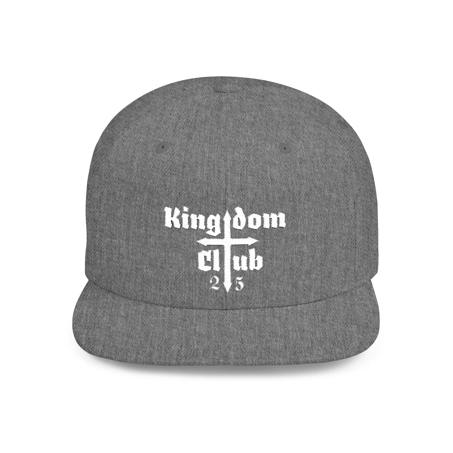 Kingdom Club Flat Bill Snapback Hat