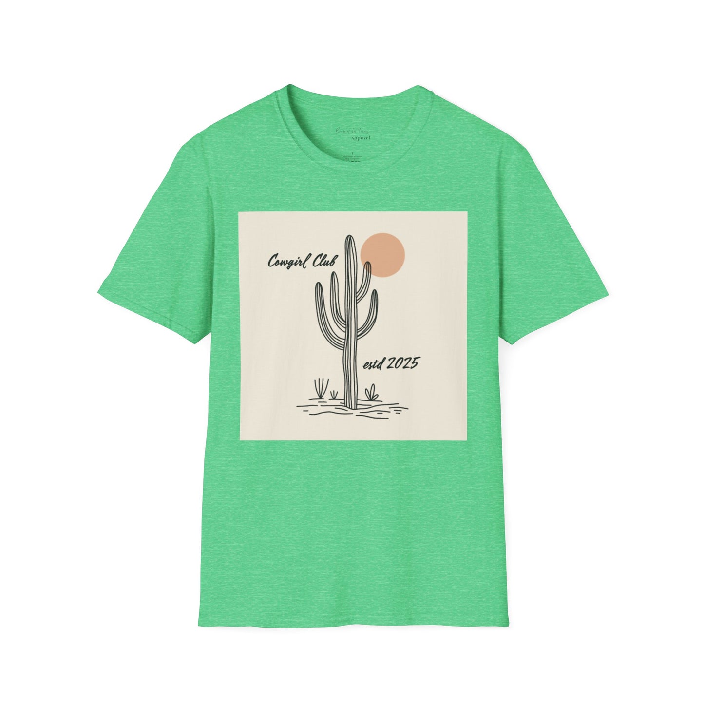 Cowgirl Club Cactus Club Unisex Softstyle T-Shirt