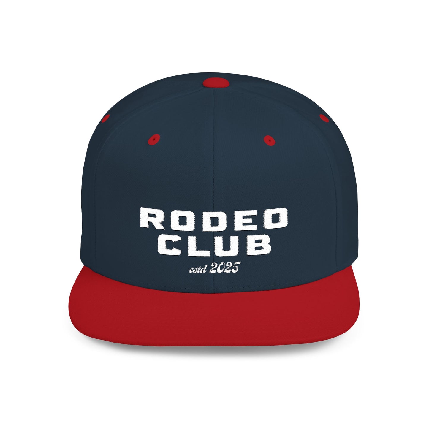 Rodeo Club Flat Bill Snapback Hat