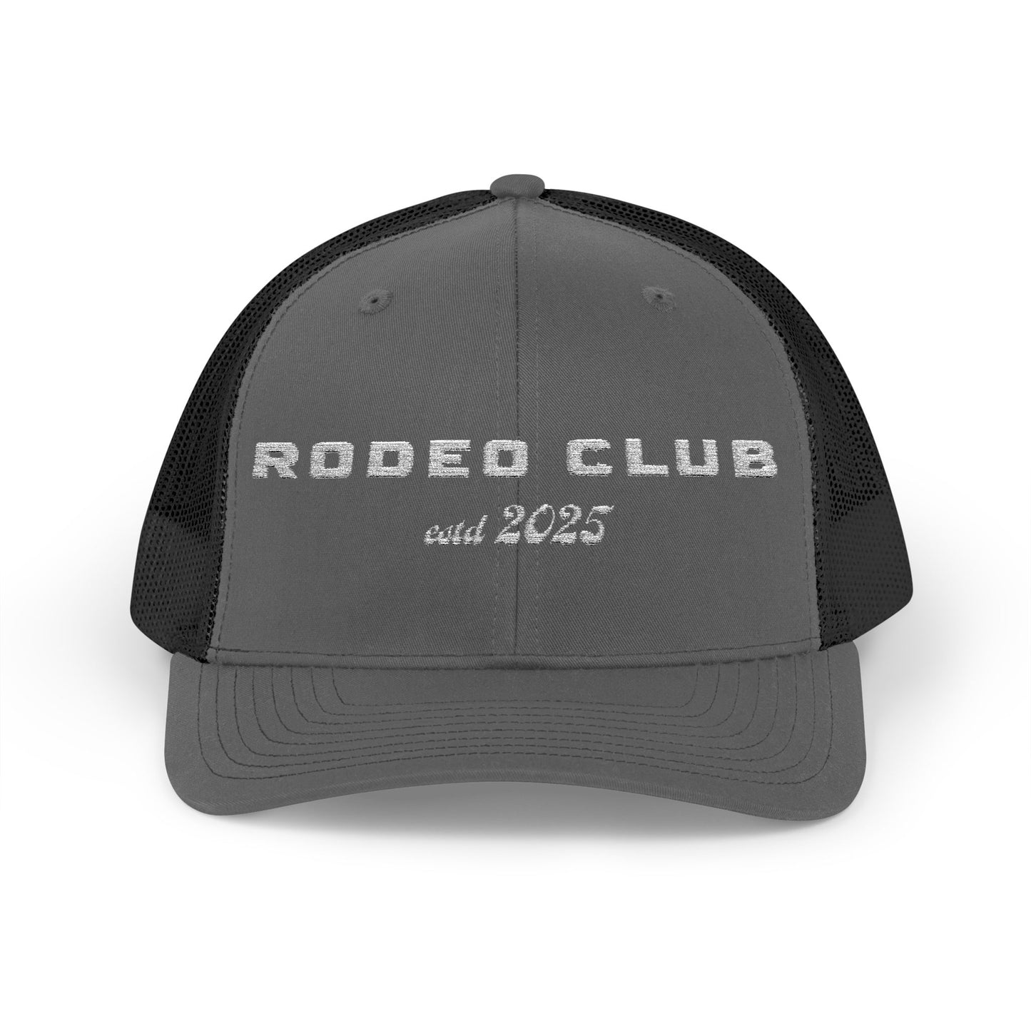 Rodeo Club Snapback Trucker Cap