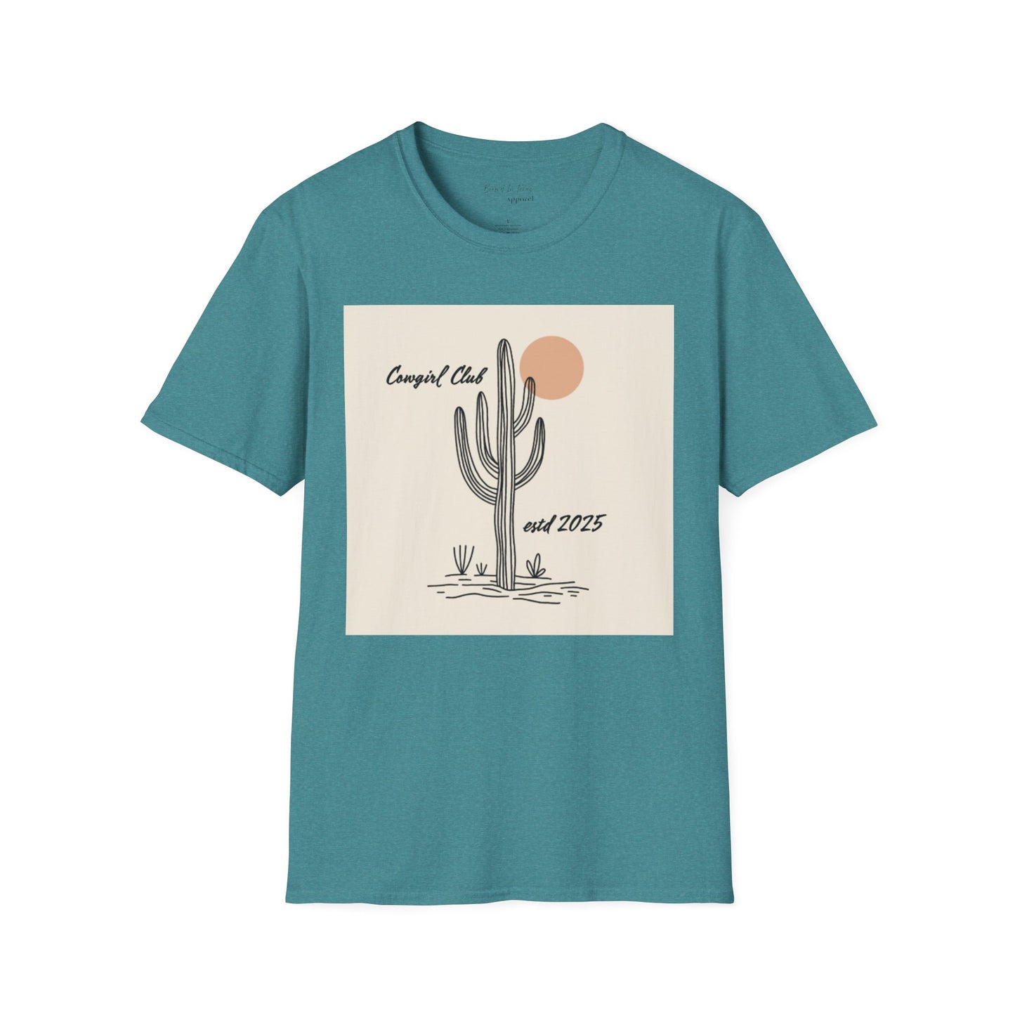 Cowgirl Club Cactus Club Unisex Softstyle T-Shirt