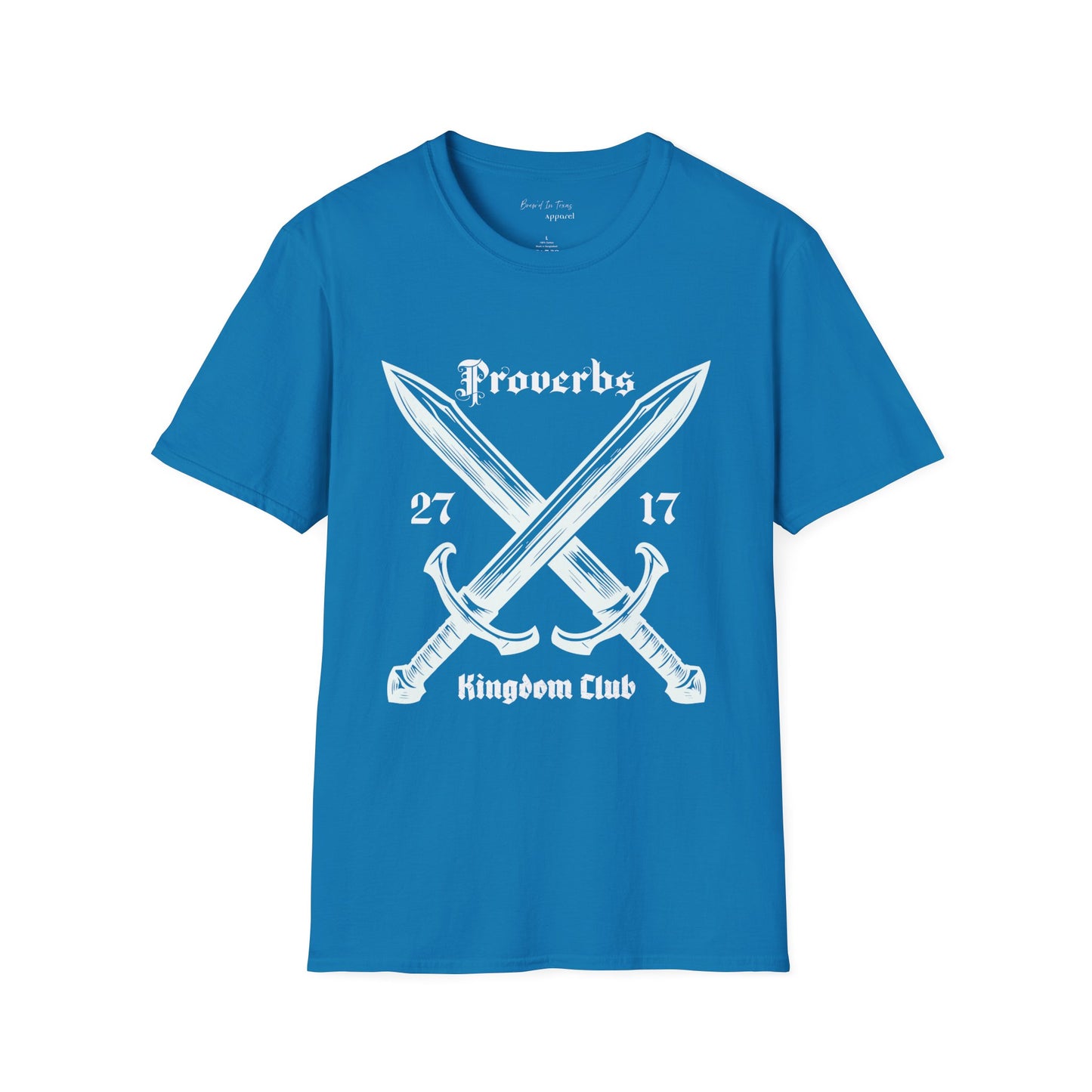 Kingdom Club Unisex Proverbs 27:17 T-Shirt