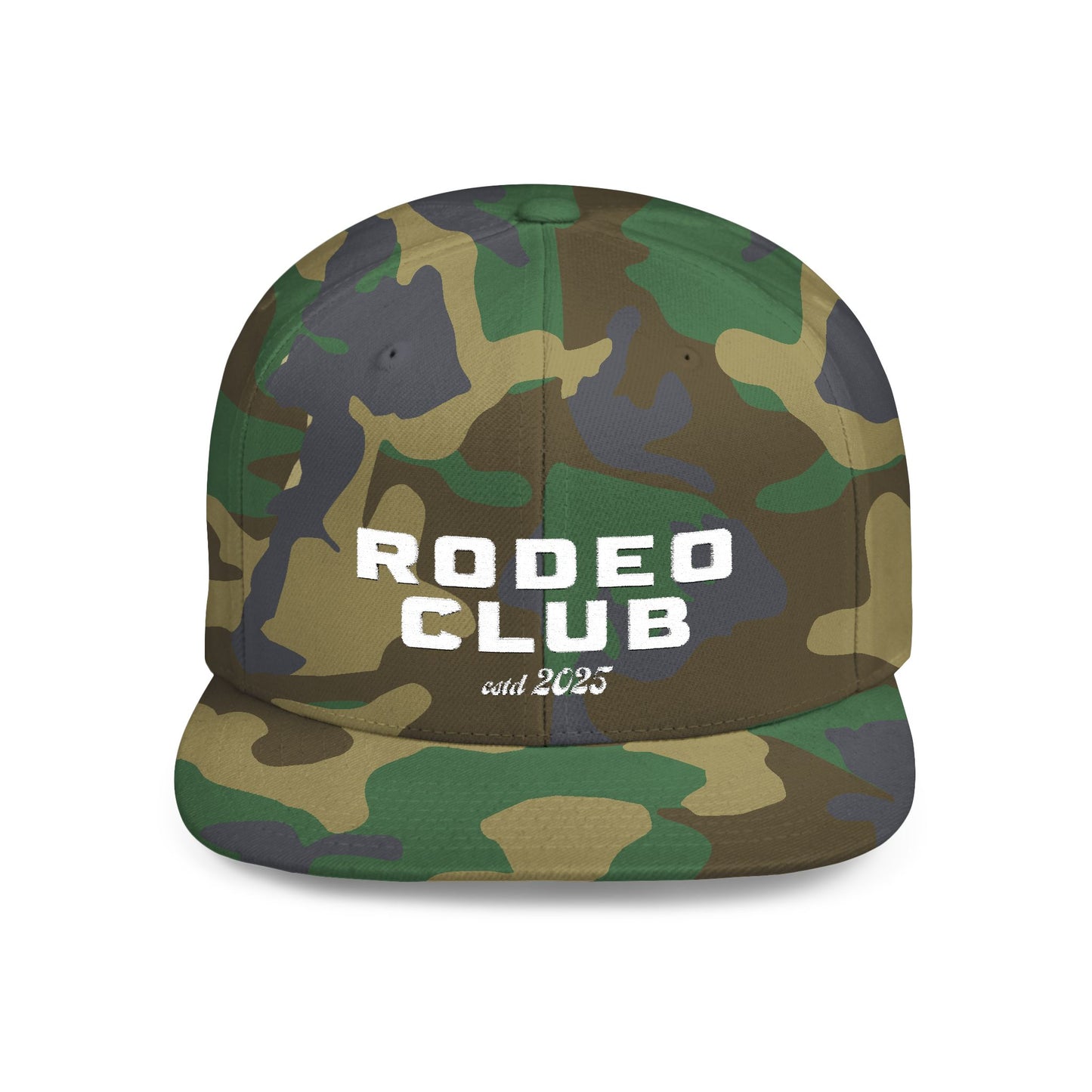 Rodeo Club Flat Bill Snapback Hat