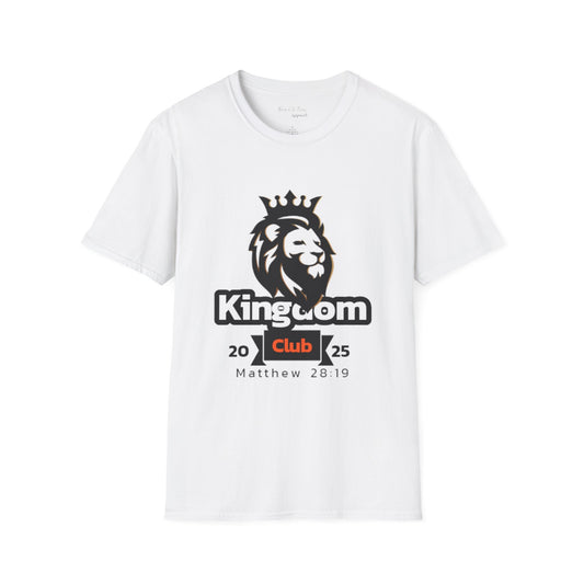 Kingdom Club Unisex Softstyle T-Shirt with Lion Design