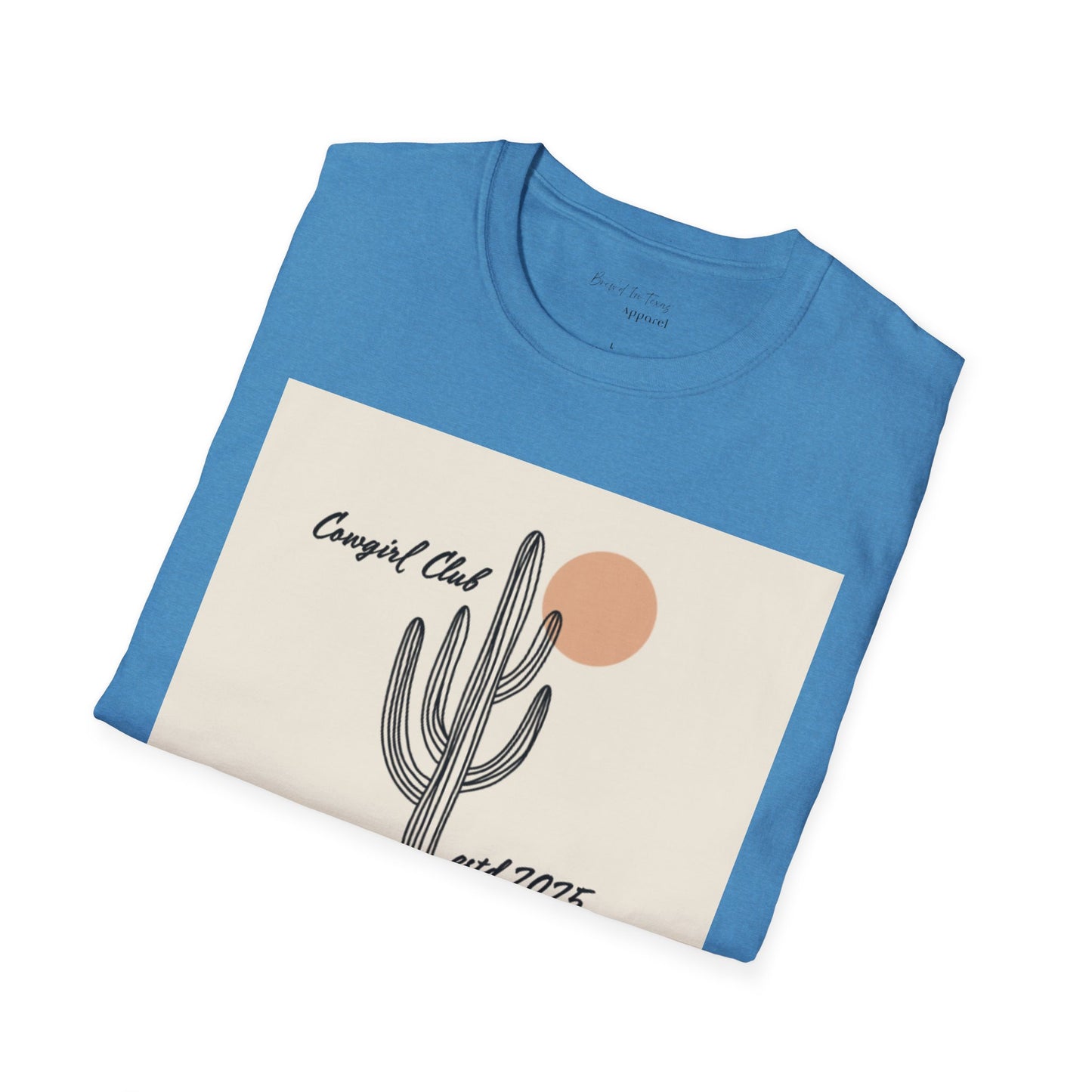 Cowgirl Club Cactus Club Unisex Softstyle T-Shirt