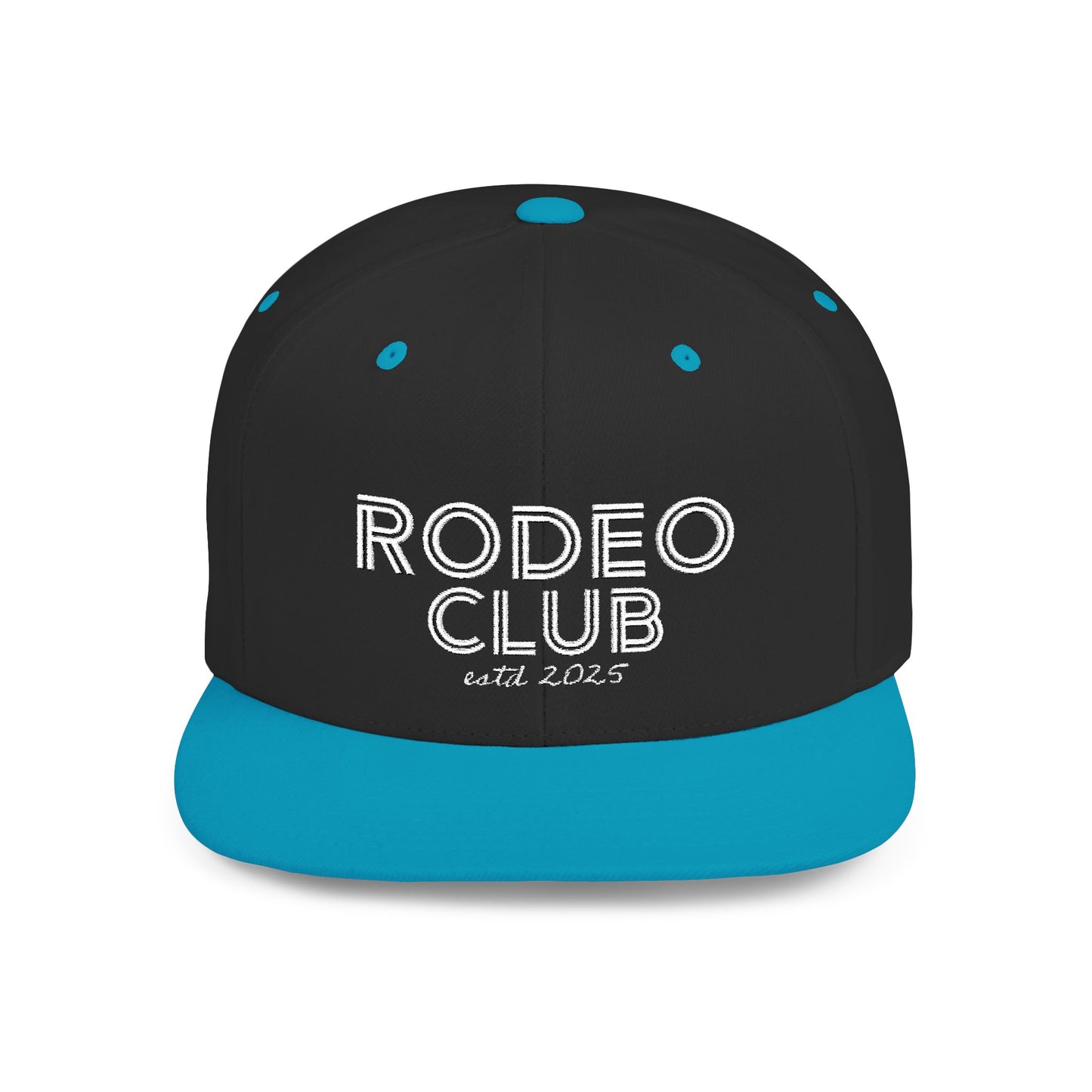 Rodeo Club Flat Bill Snapback Hat