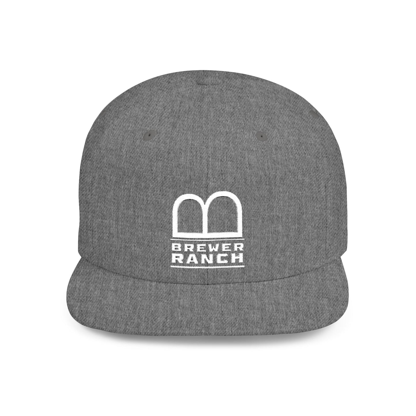Brew'd In Texas Brewer Ranch Flat Bill Snapback Cap