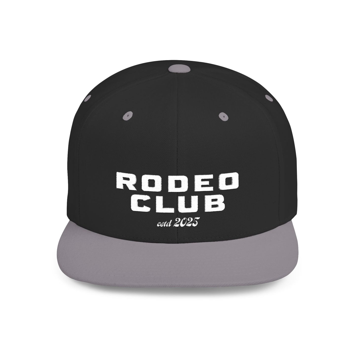 Rodeo Club Flat Bill Snapback Hat