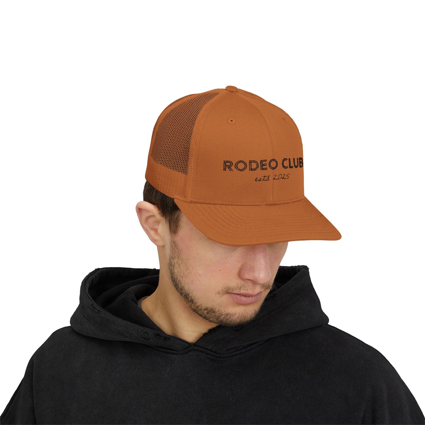 Rodeo Club Snapback Trucker Cap