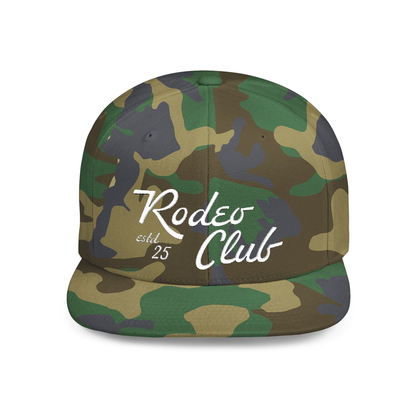 Rodeo Club Flat Bill Snapback Hat