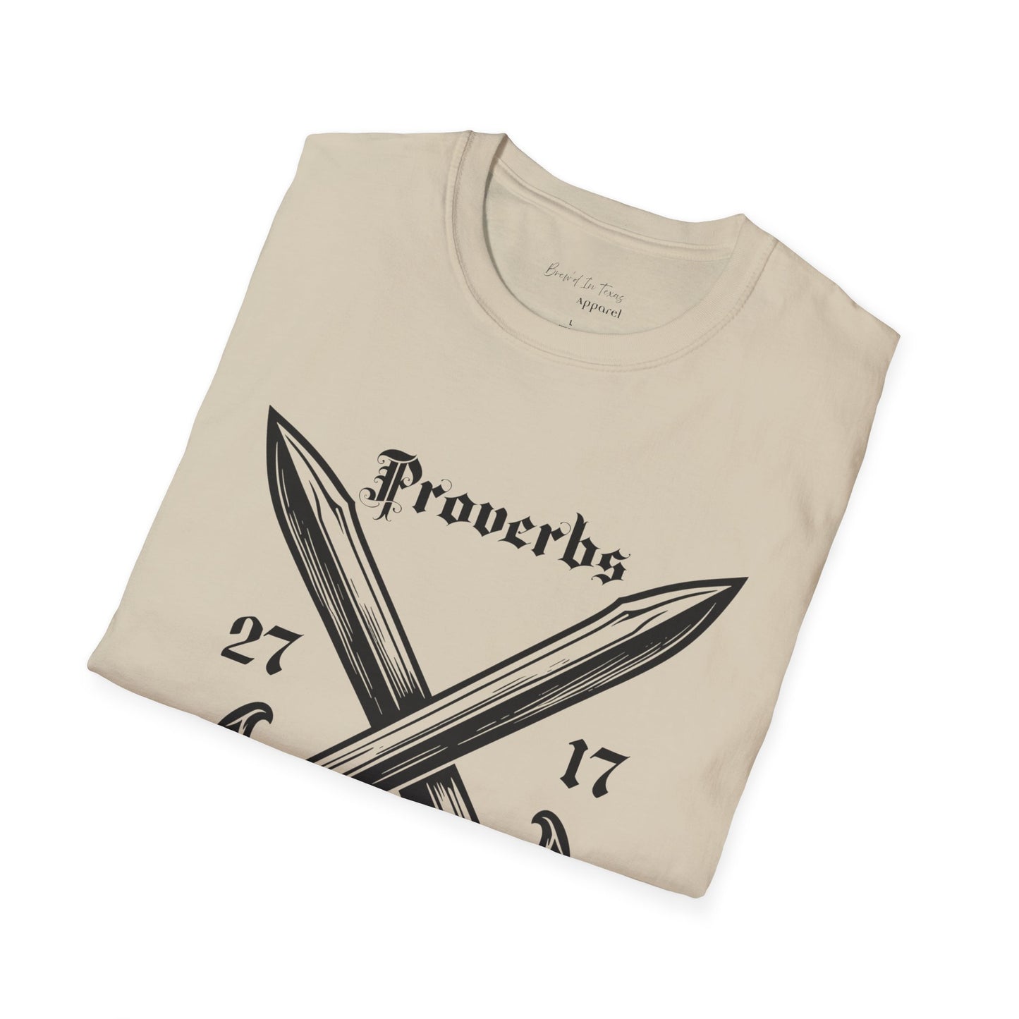 Kingdom Club Unisex Proverbs 27:17 T-Shirt