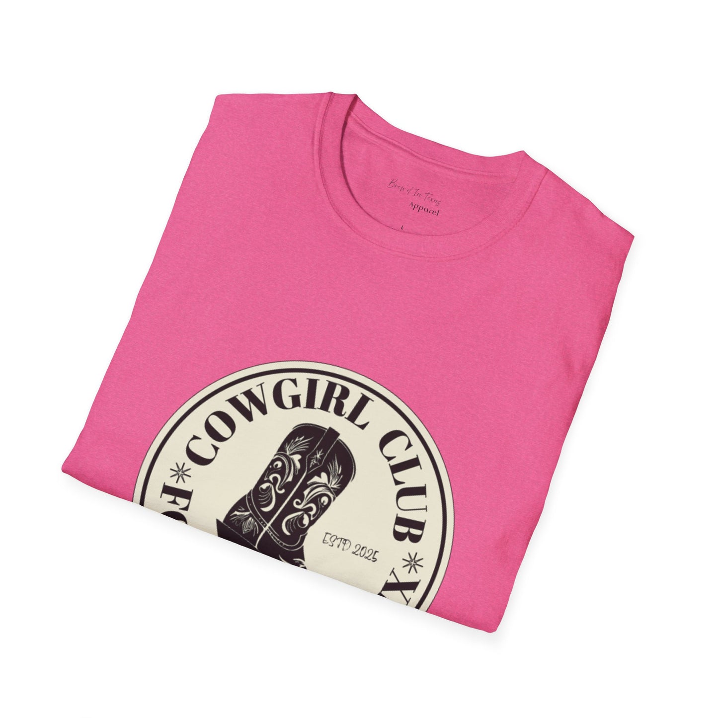 Cowgirl Club Round Graphic T-Shirt