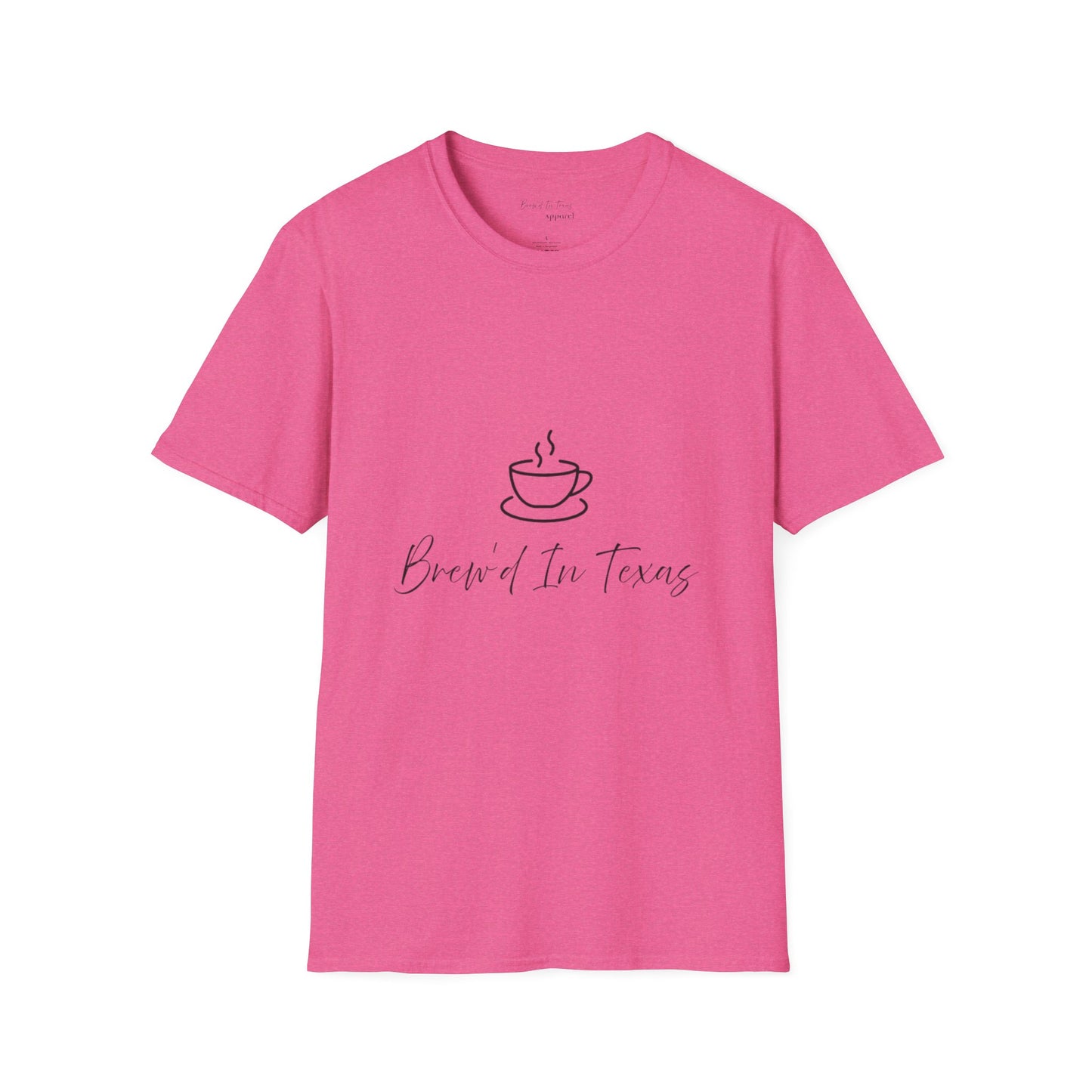 Brew'd In Texas Unisex Softstyle T-Shirt