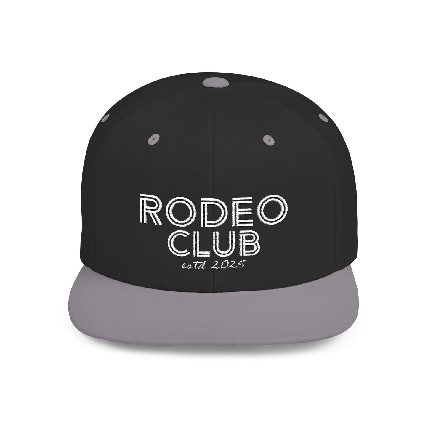 Rodeo Club Flat Bill Snapback Hat