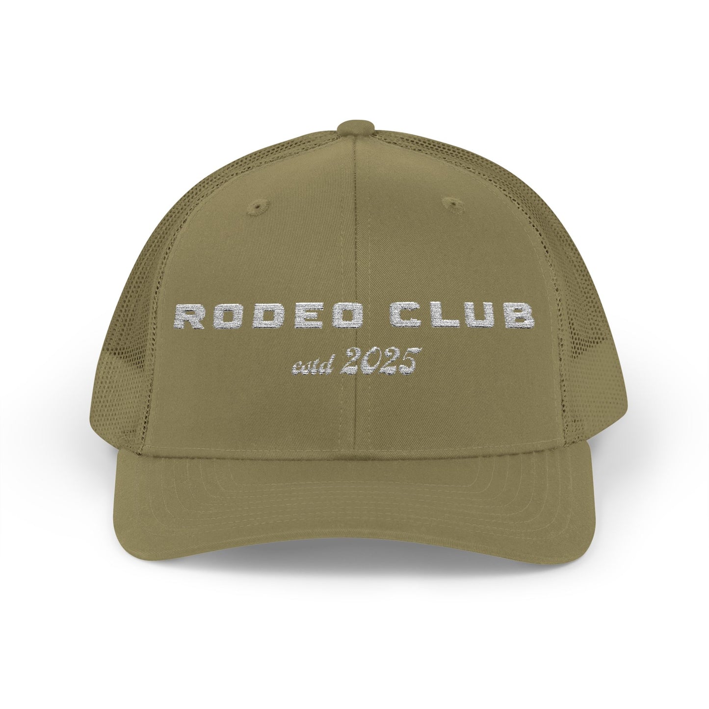 Rodeo Club Snapback Trucker Cap