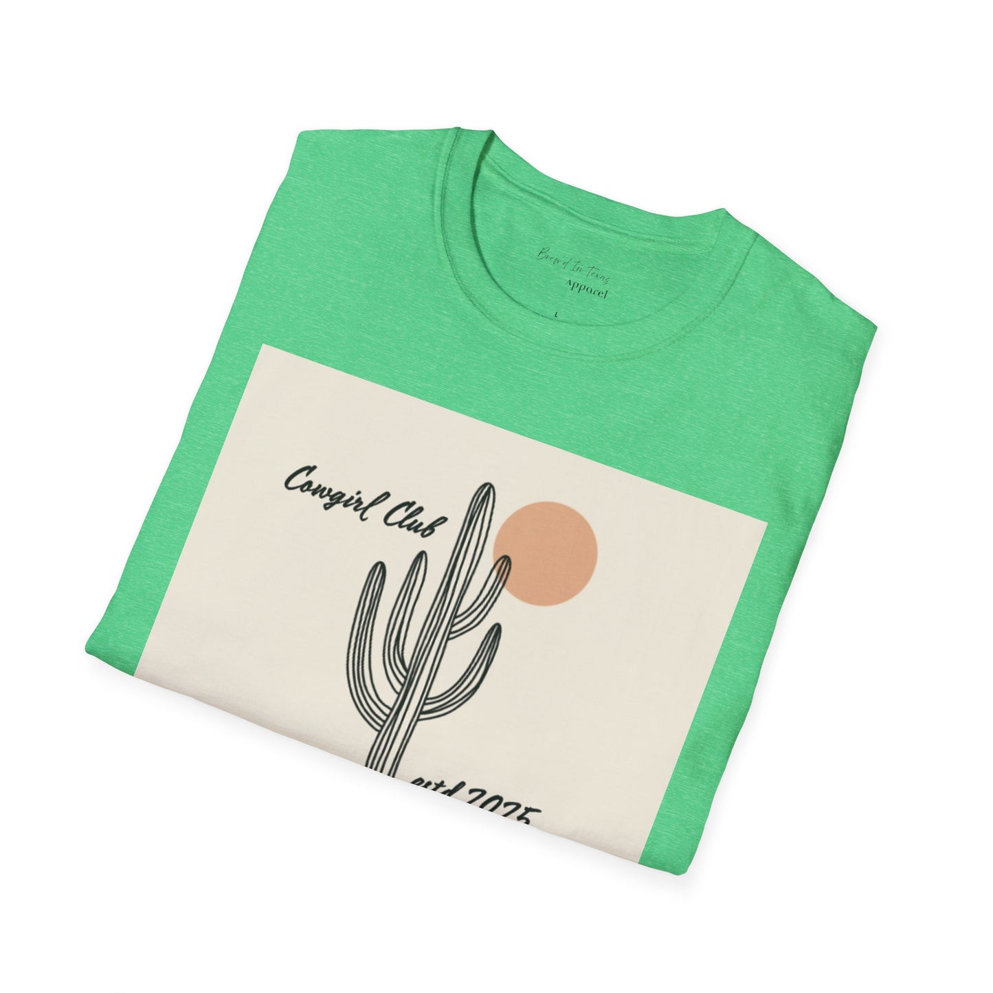 Cowgirl Club Cactus Club Unisex Softstyle T-Shirt