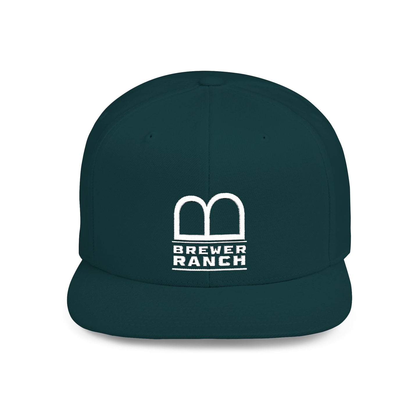 Brew'd In Texas Brewer Ranch Flat Bill Snapback Cap