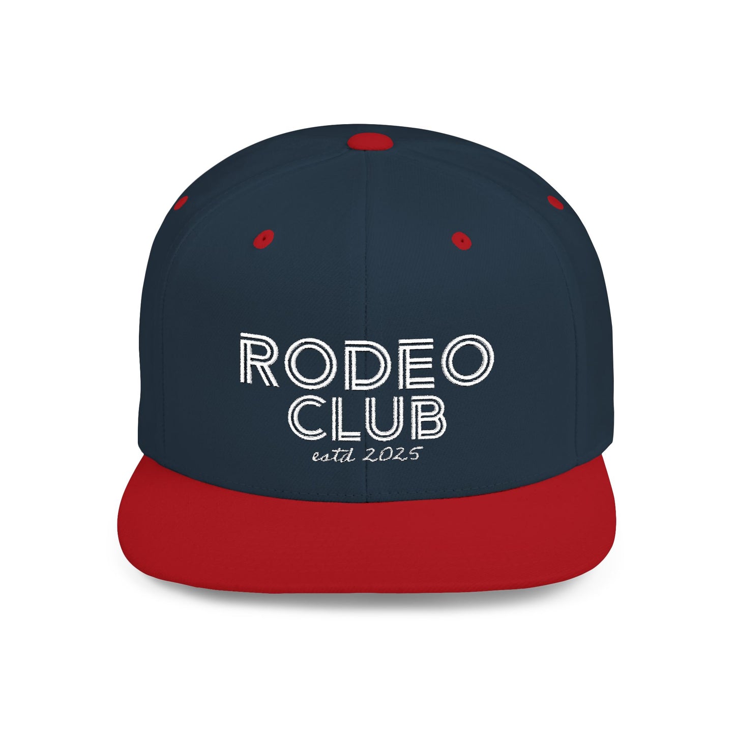 Rodeo Club Flat Bill Snapback Hat