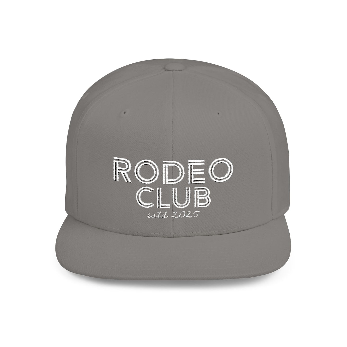 Rodeo Club Flat Bill Snapback Hat