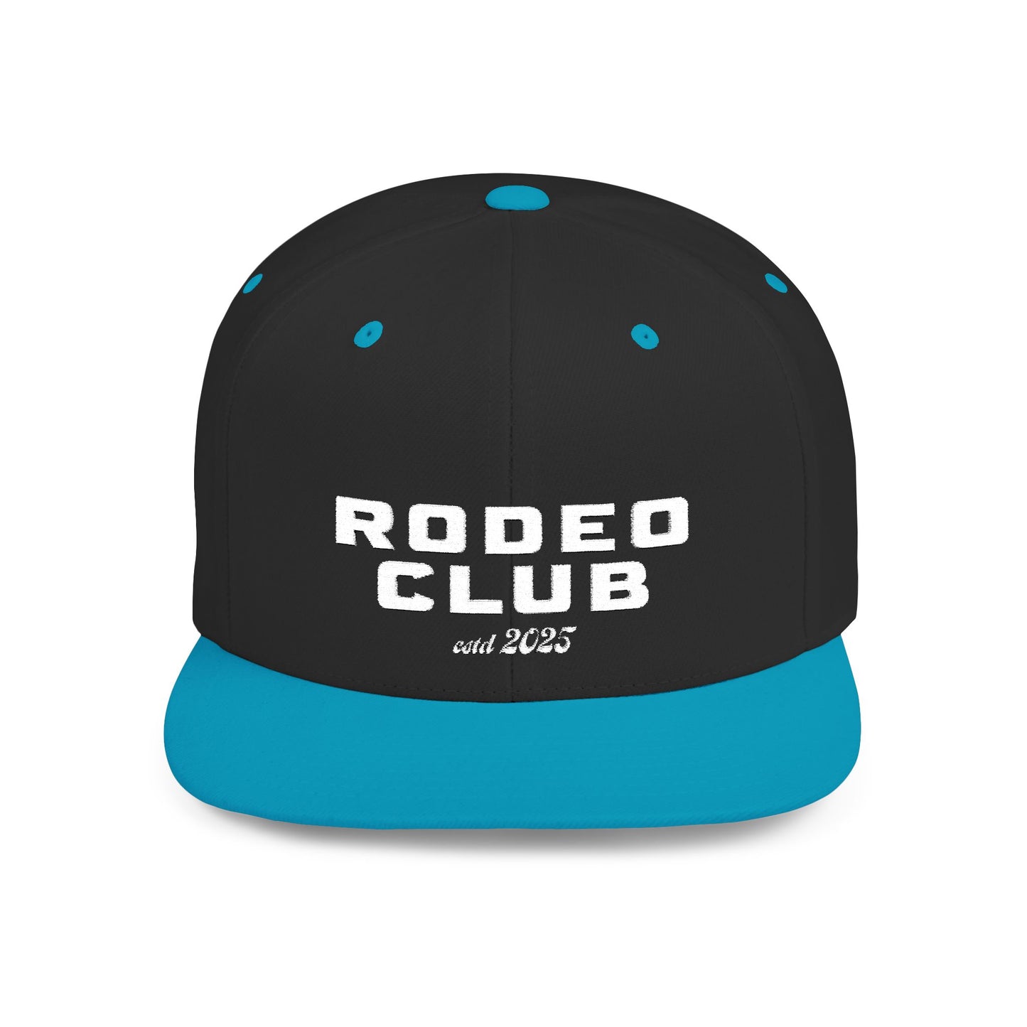Rodeo Club Flat Bill Snapback Hat