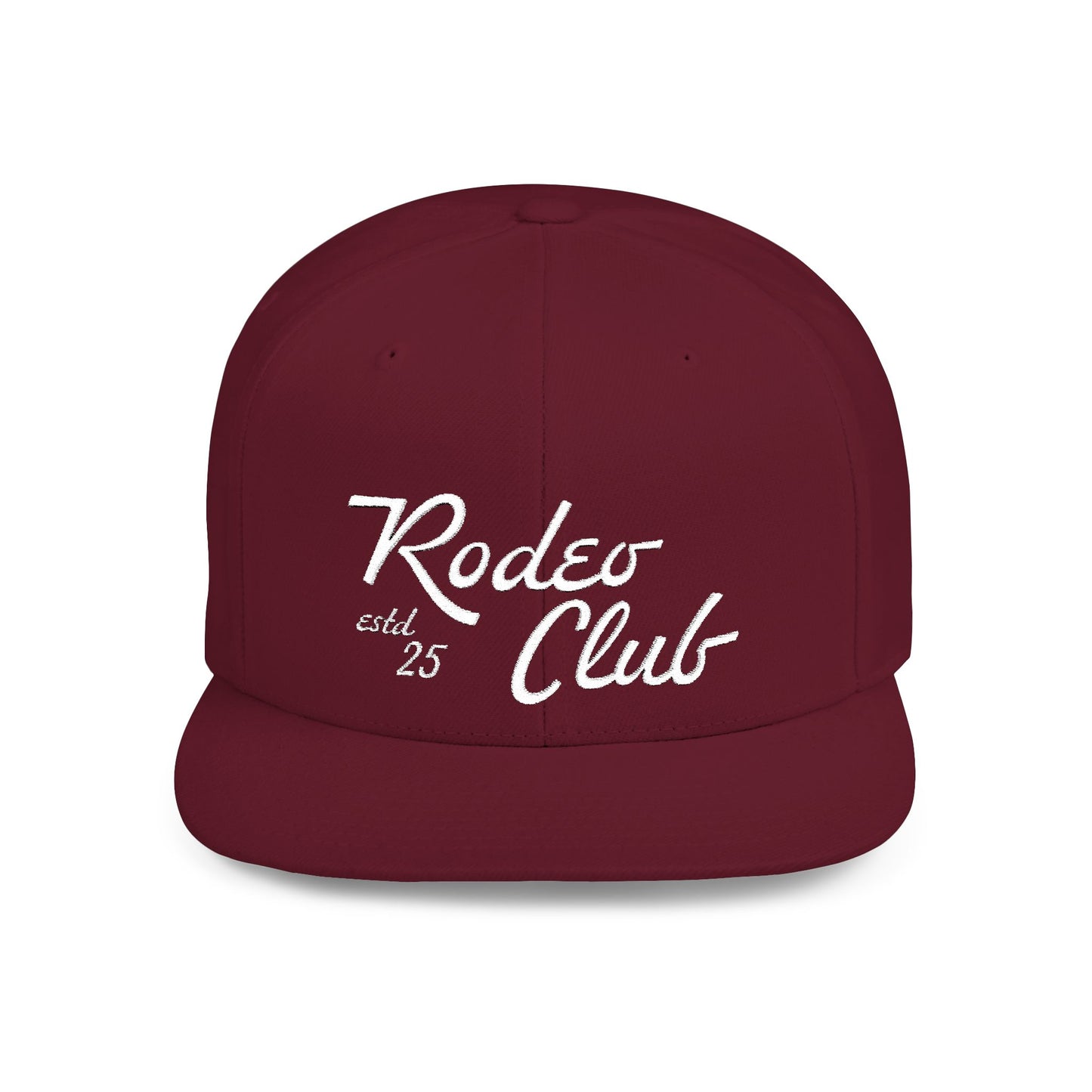 Rodeo Club Flat Bill Snapback Hat