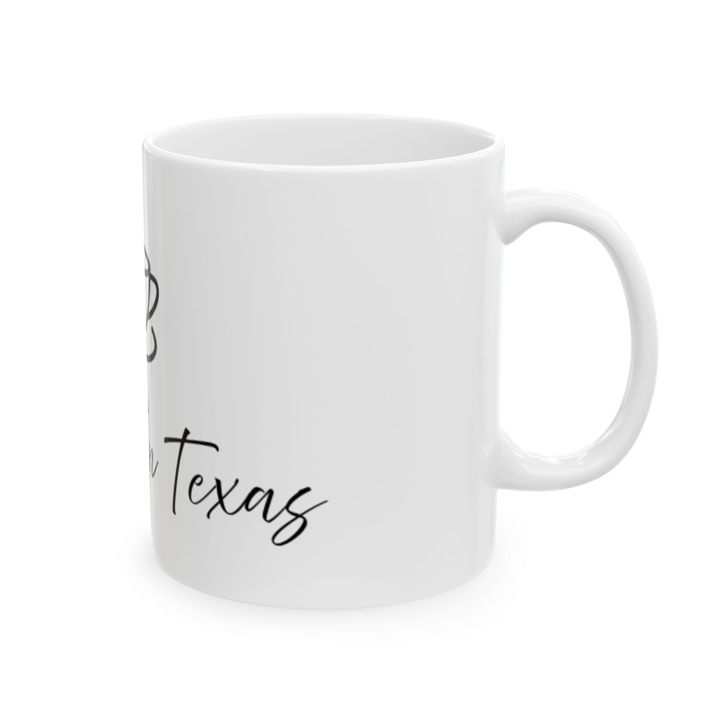 Brew'd In Texas Ceramic Coffee Mug